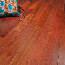 Santos Mahogany Premium Grade Unfinished Engineered Wood Flooring